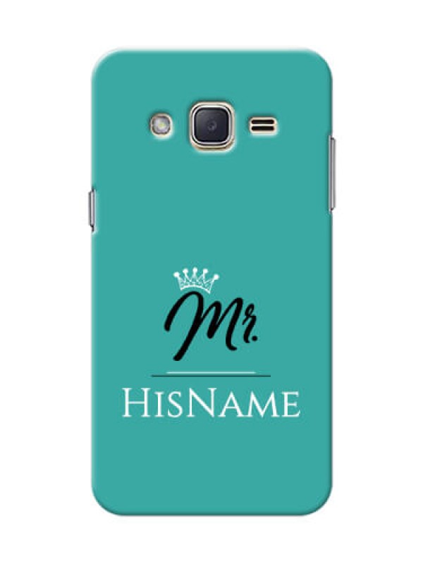 Custom Galaxy J2 (2015) Custom Phone Case Mr with Name