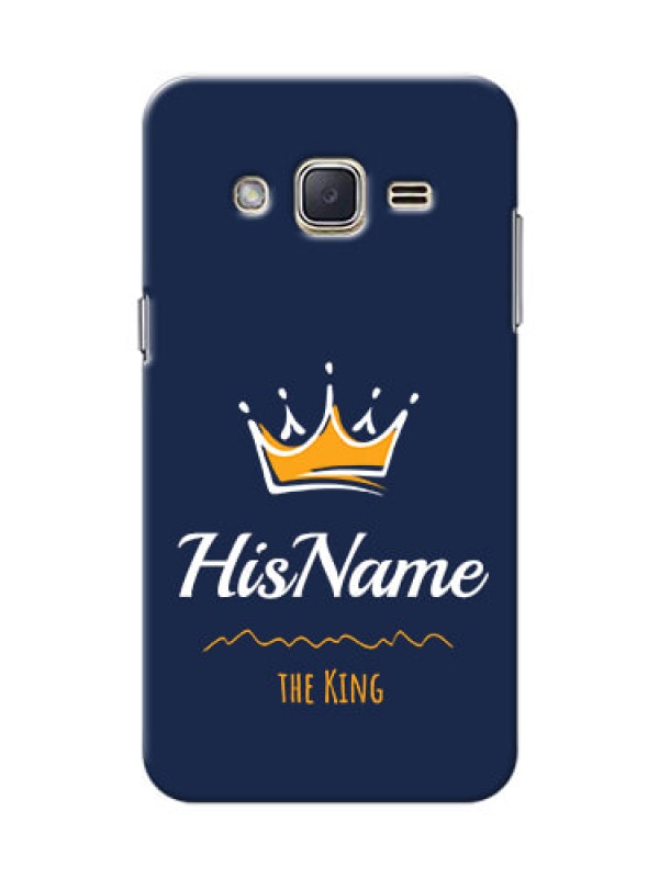 Custom Galaxy J2 (2015) King Phone Case with Name