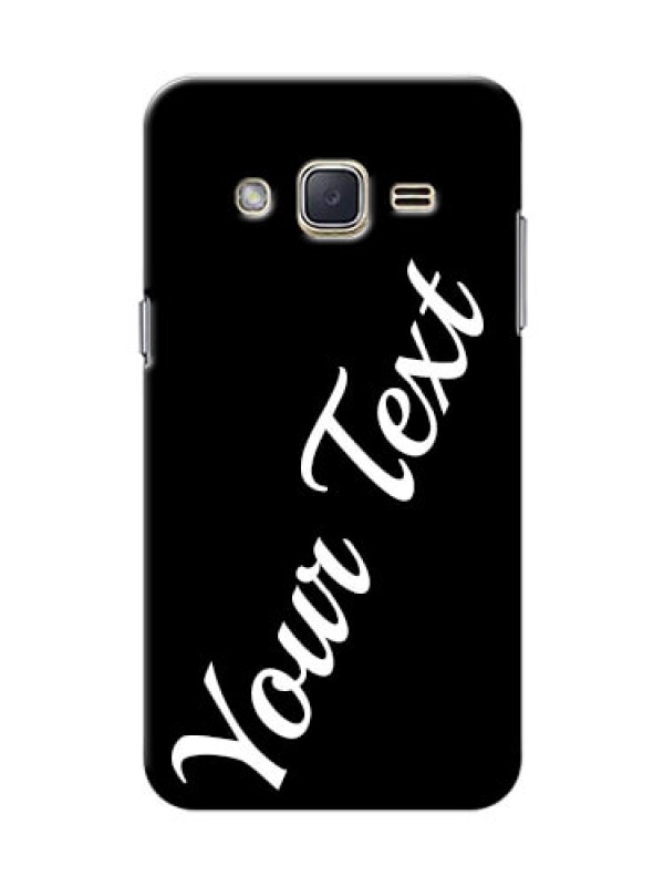 Custom Galaxy J2 (2015) Custom Mobile Cover with Your Name