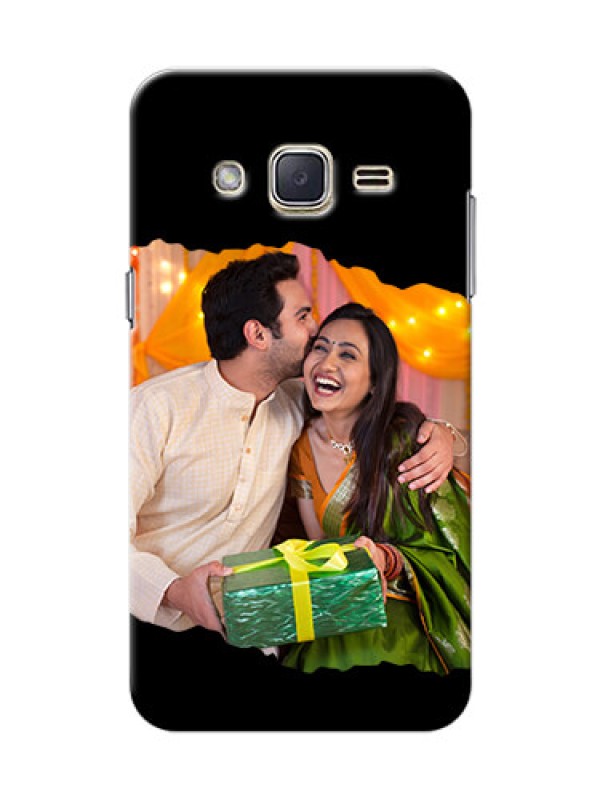 Custom Galaxy J2 (2015) Custom Phone Covers: Tear-off Design