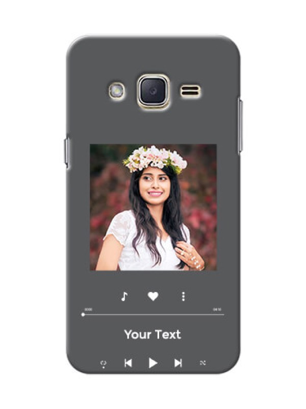 Custom Galaxy J2 (2015) Custom Mobile Case with Play The Music Design
