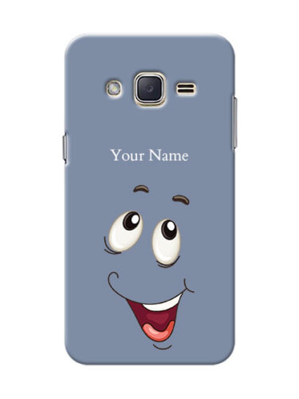 Custom Galaxy J2 (2015) Phone Back Covers: Laughing Cartoon Face Design