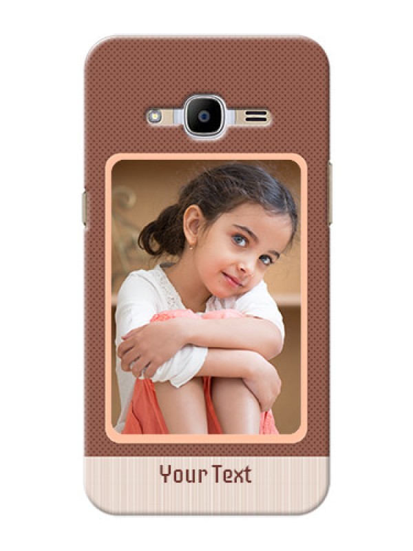 Custom Samsung Galaxy J2 (2016) Simple Photo Upload Mobile Cover Design