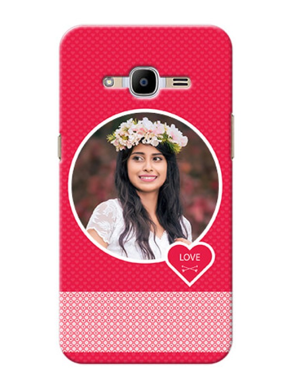 Custom Samsung Galaxy J2 (2016) Pink Design Pattern Mobile Case Design