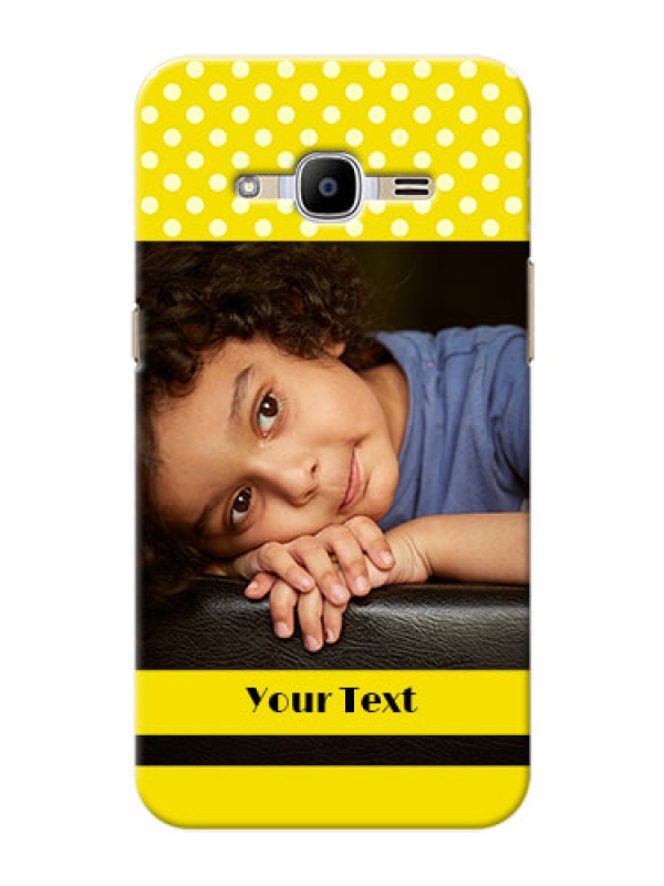 Custom Samsung Galaxy J2 (2016) Bright Yellow Mobile Case Design