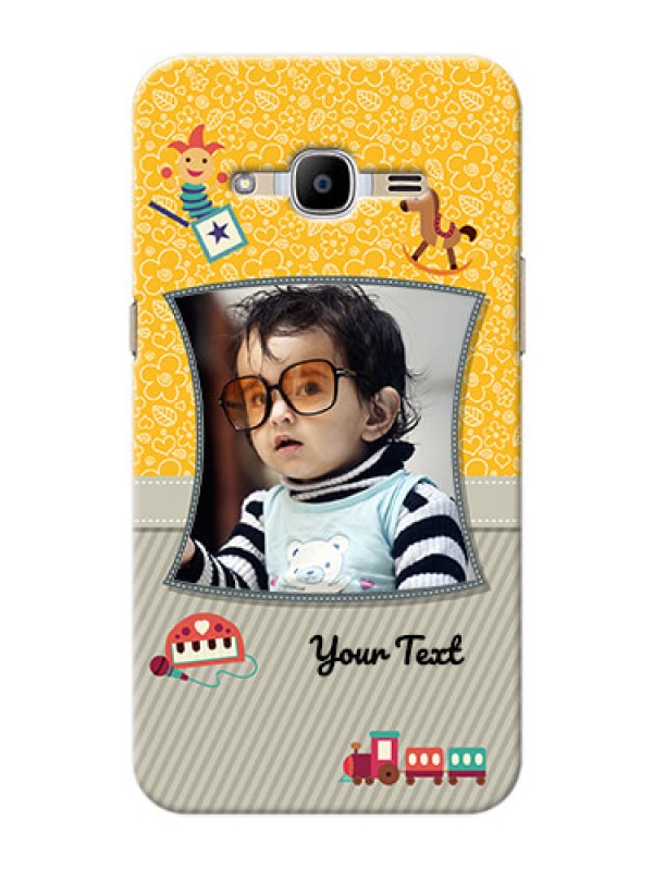 Custom Samsung Galaxy J2 (2016) Baby Picture Upload Mobile Cover Design