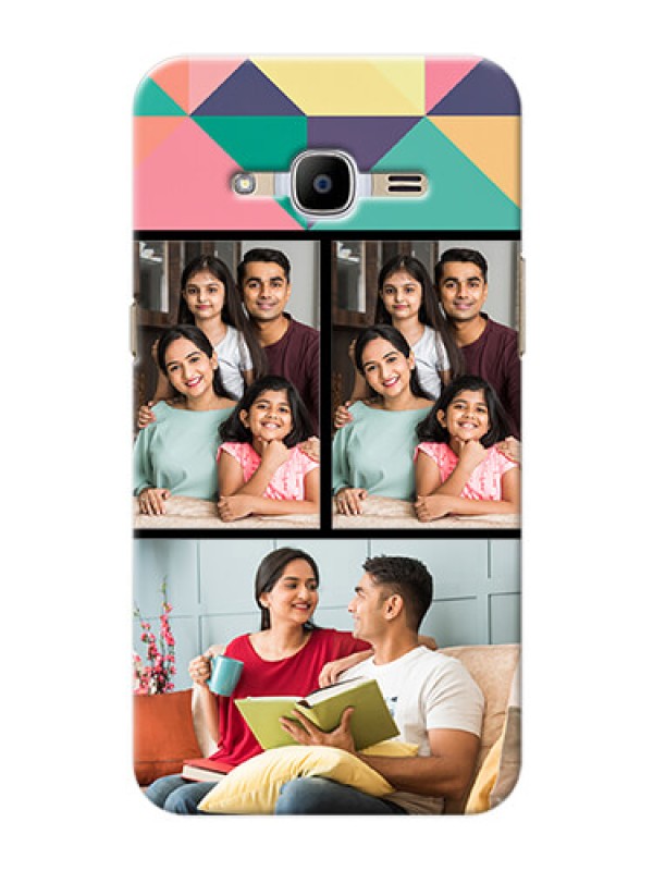 Custom Samsung Galaxy J2 (2016) Bulk Picture Upload Mobile Case Design