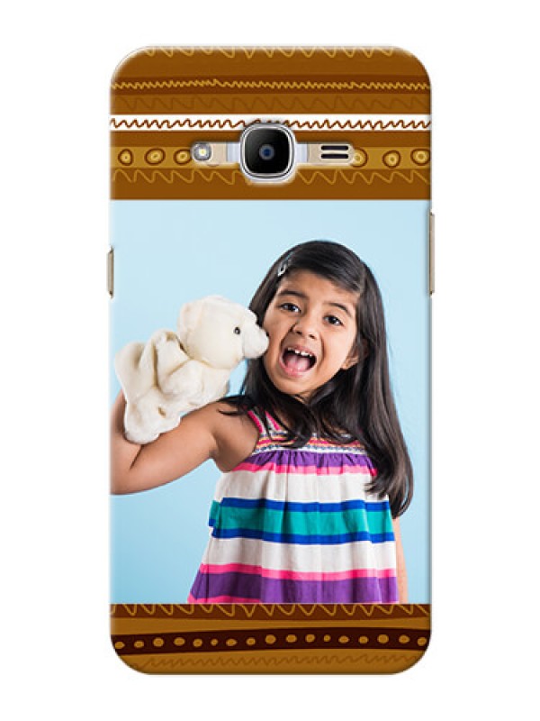 Custom Samsung Galaxy J2 (2016) Friends Picture Upload Mobile Cover Design
