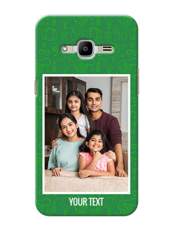 Custom Samsung Galaxy J2 (2016) Multiple Picture Upload Mobile Back Cover Design