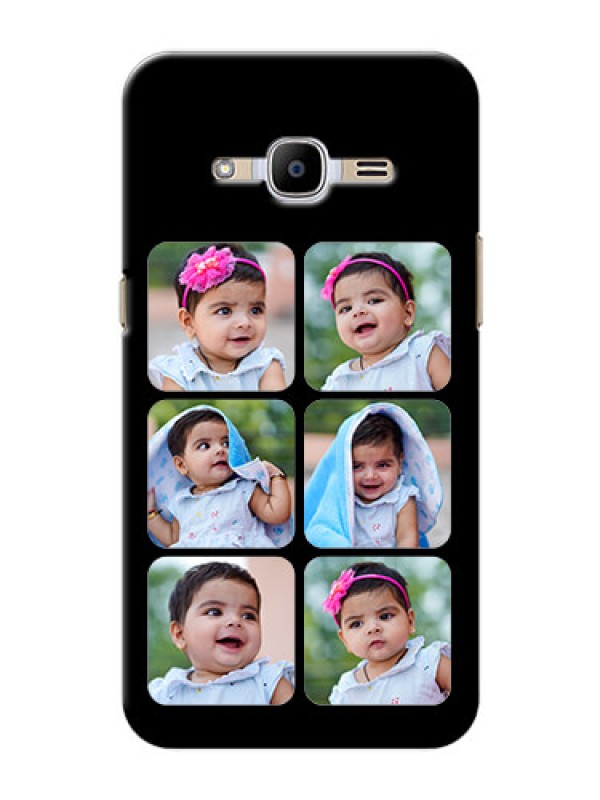 Custom Samsung Galaxy J2 (2016) Multiple Pictures Mobile Back Case Design