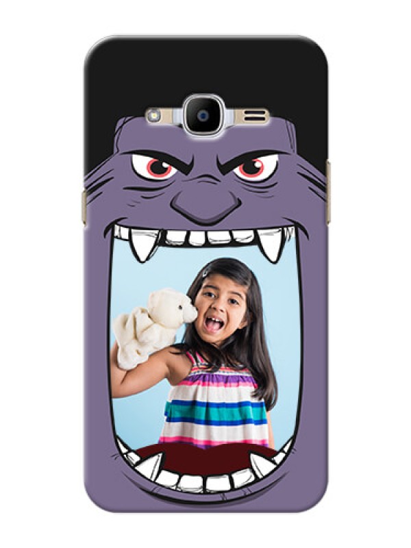 Custom Samsung Galaxy J2 (2016) angry monster backcase Design