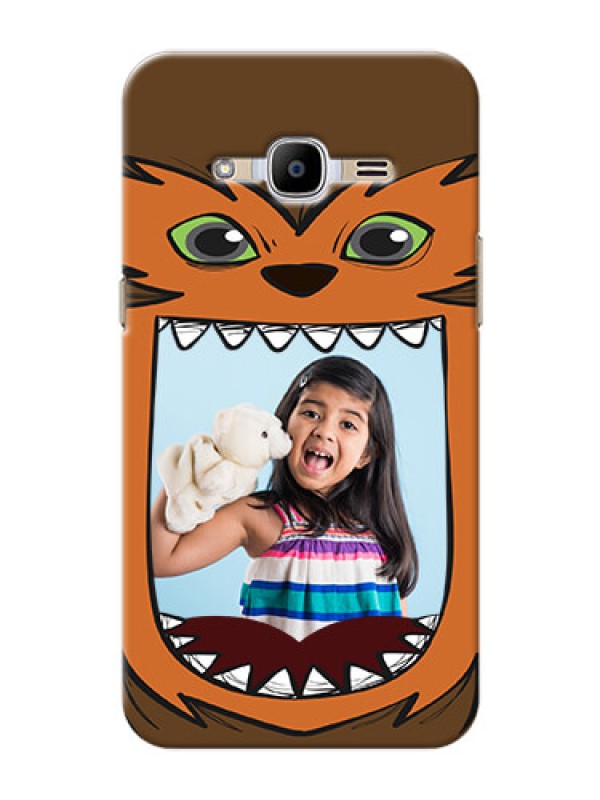 Custom Samsung Galaxy J2 (2016) owl monster backcase Design