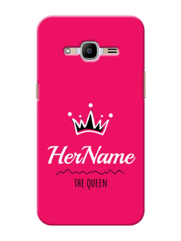 Custom Galaxy J2 (2016) Queen Phone Case with Name