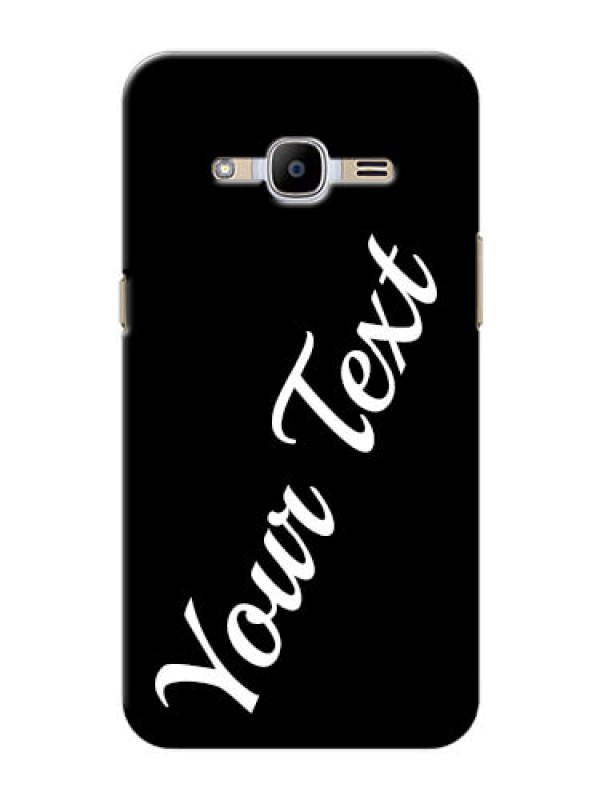 Custom Galaxy J2 (2016) Custom Mobile Cover with Your Name