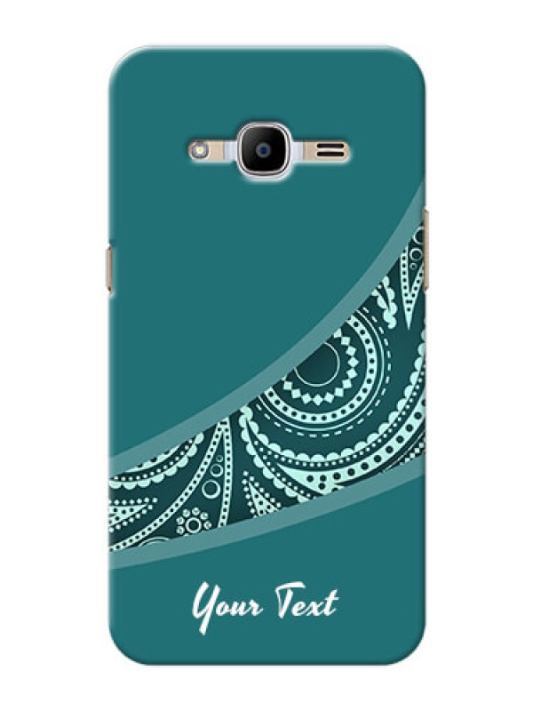 Custom Galaxy J2 (2016) Custom Phone Covers: semi visible floral Design