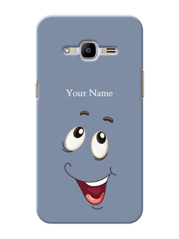 Custom Galaxy J2 (2016) Phone Back Covers: Laughing Cartoon Face Design