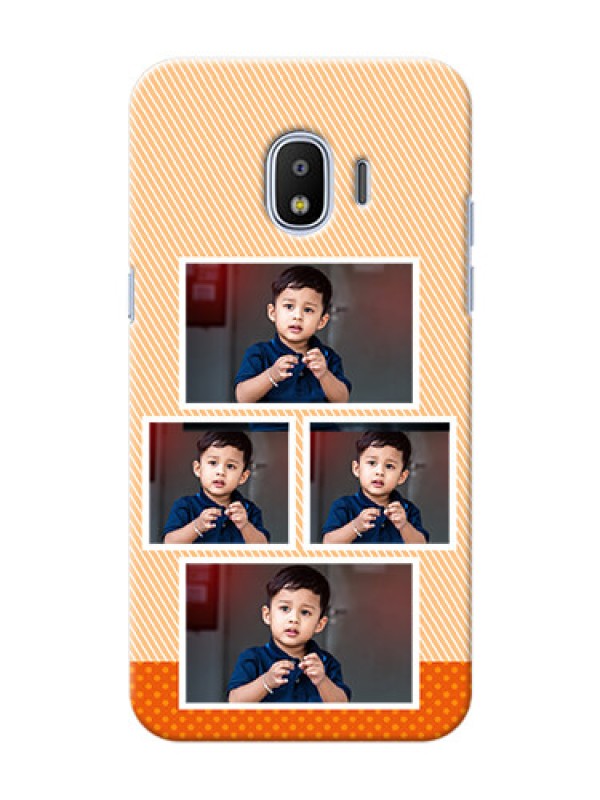 Custom Samsung Galaxy J2 2018 Bulk Photos Upload Mobile Case  Design