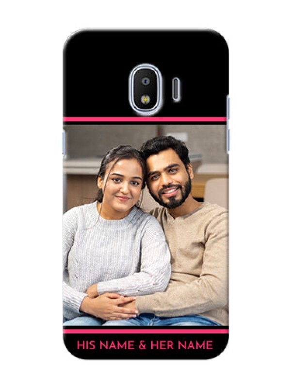 Custom Samsung Galaxy J2 2018 Photo With Text Mobile Case Design