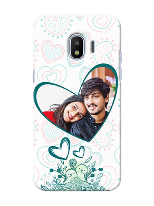 Custom Samsung Galaxy J2 2018 Couples Picture Upload Mobile Case Design