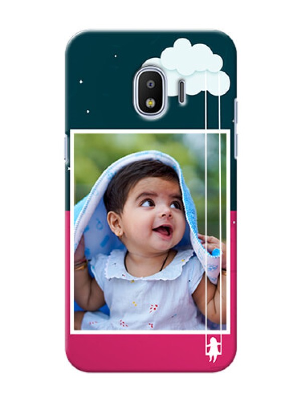 Custom Samsung Galaxy J2 2018 Cute Girl Abstract Mobile Case Design