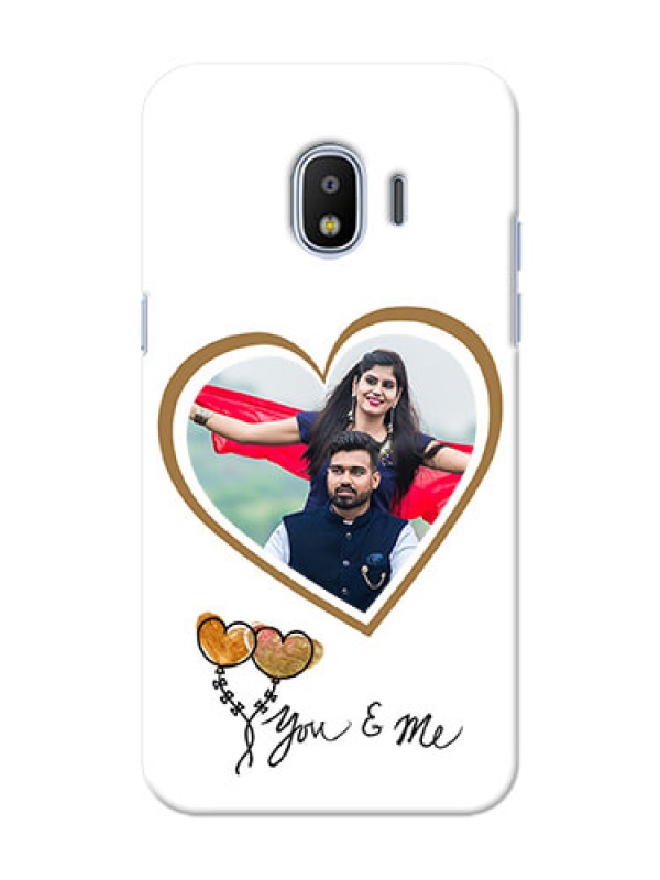 Custom Samsung Galaxy J2 2018 You And Me Mobile Back Case Design