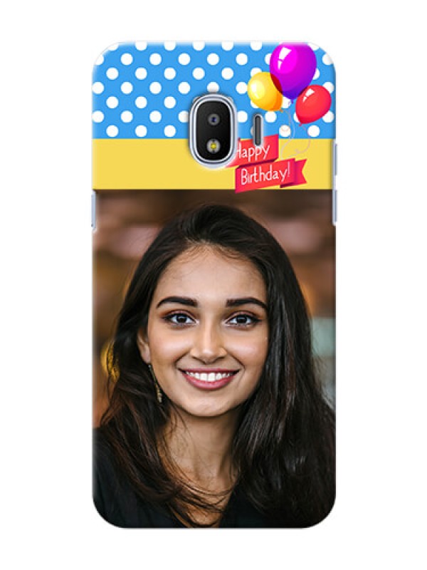 Custom Samsung Galaxy J2 2018 Happy Birthday Mobile Back Cover Design