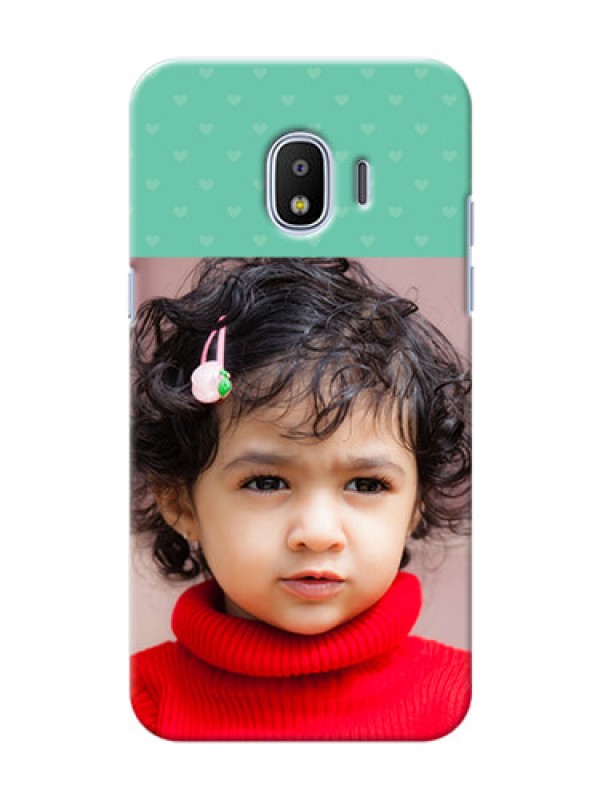 Custom Samsung Galaxy J2 2018 Lovers Picture Upload Mobile Cover Design