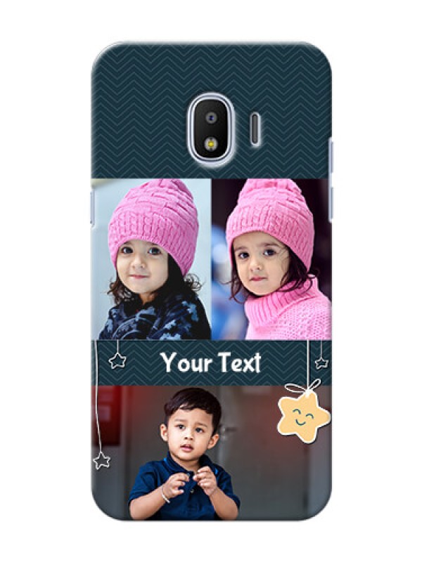 Custom Samsung Galaxy J2 2018 3 image holder with hanging stars Design