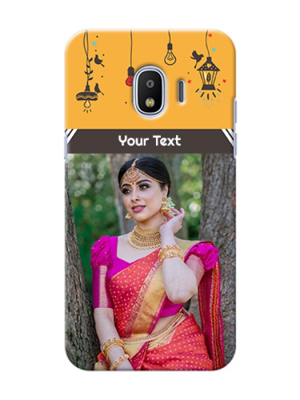 Custom Samsung Galaxy J2 2018 my family design with hanging icons Design
