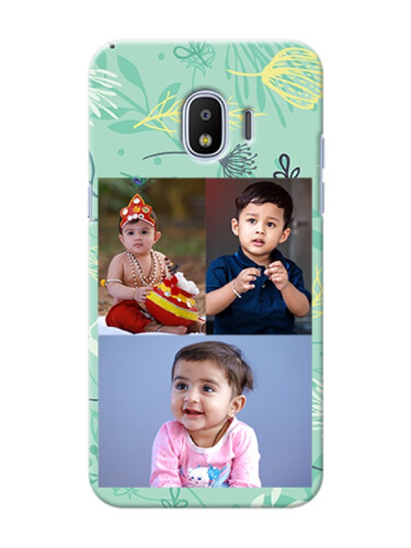 Custom Samsung Galaxy J2 2018 family is forever design with floral pattern Design