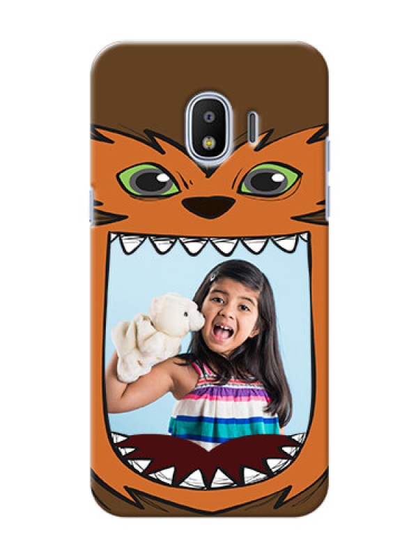 Custom Samsung Galaxy J2 2018 owl monster backcase Design