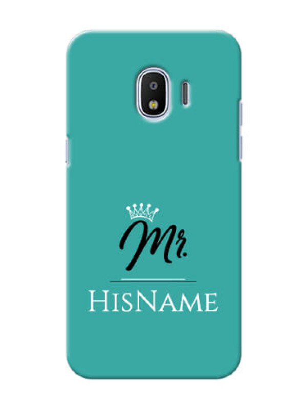 Custom Galaxy J2 2018 Custom Phone Case Mr with Name