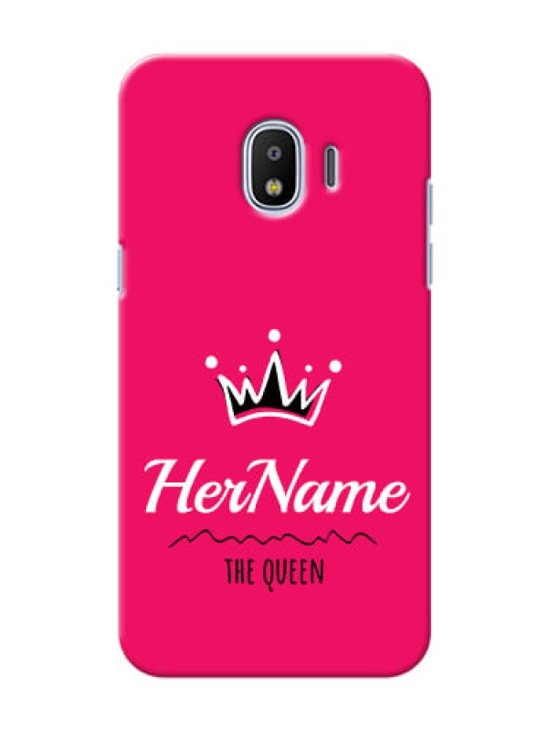 Custom Galaxy J2 2018 Queen Phone Case with Name