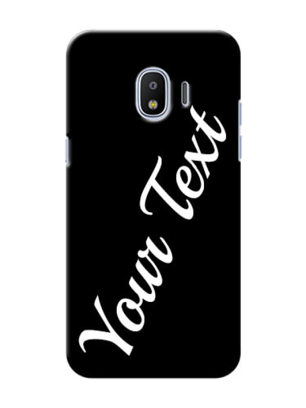 Custom Galaxy J2 2018 Custom Mobile Cover with Your Name