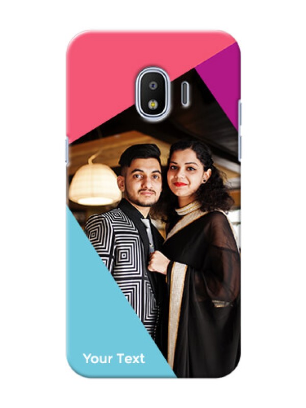 Custom Galaxy J2 2018 Custom Phone Cases: Stacked Triple colour Design