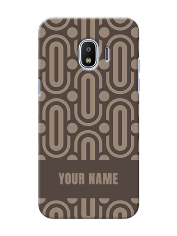 Custom Galaxy J2 2018 Custom Phone Covers: Captivating Zero Pattern Design