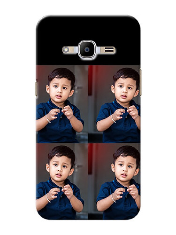 Custom Samsung Galaxy J2 Pro (2016) 4 Image Holder on Mobile Cover