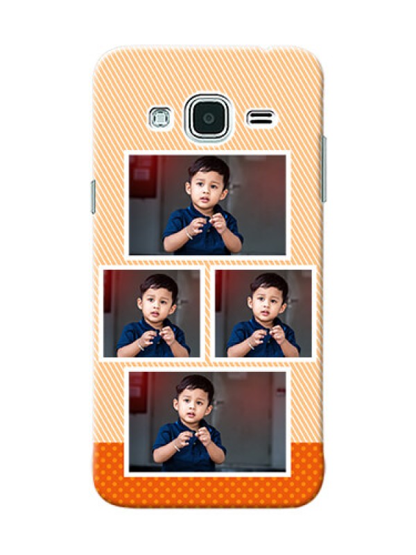 Custom Samsung Galaxy J3 Bulk Photos Upload Mobile Case  Design