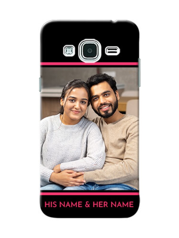 Custom Samsung Galaxy J3 Photo With Text Mobile Case Design