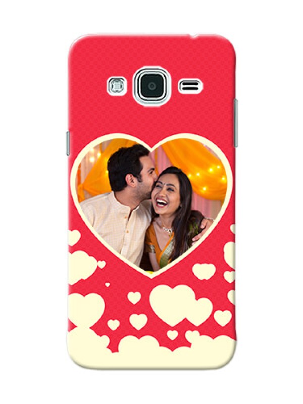Custom Samsung Galaxy J3 Love Symbols Mobile Case Design