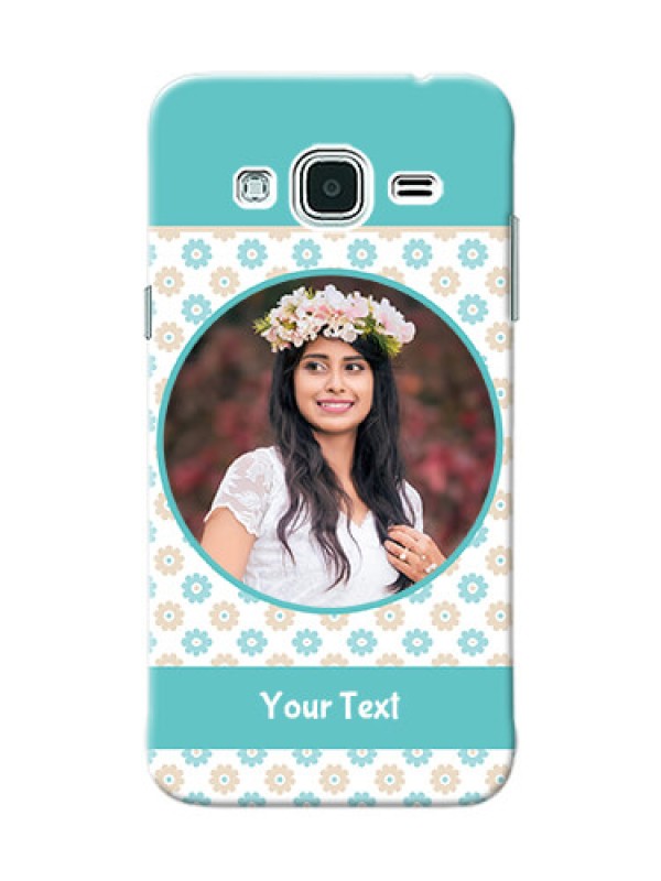 Custom Samsung Galaxy J3 Beautiful Flowers Design Mobile Case Design