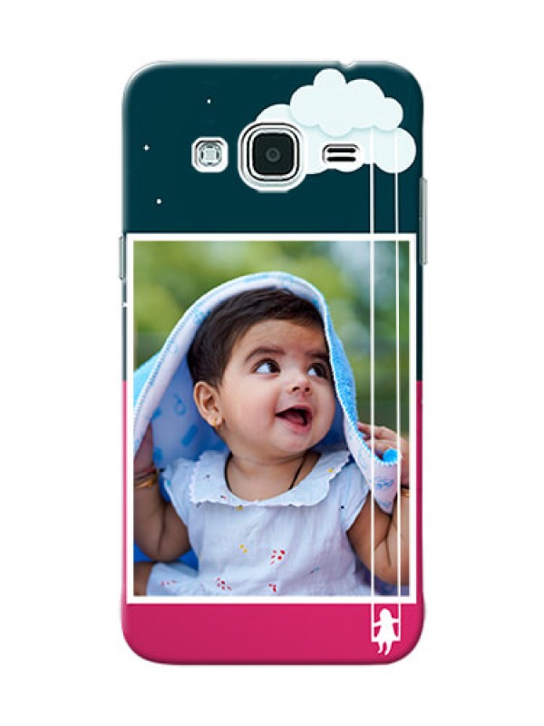 Custom Samsung Galaxy J3 Cute Girl Abstract Mobile Case Design