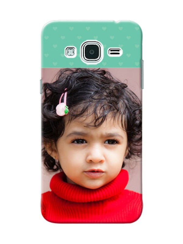 Custom Samsung Galaxy J3 Lovers Picture Upload Mobile Cover Design