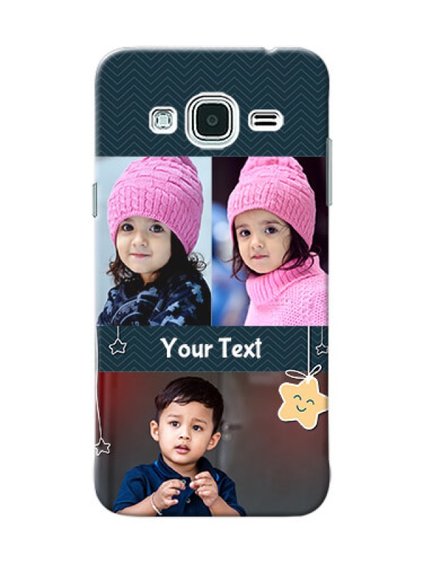 Custom Samsung Galaxy J3 3 image holder with hanging stars Design