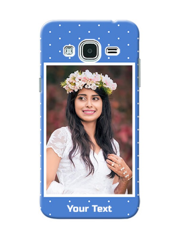Custom Samsung Galaxy J3 2 image holder polka dots Design