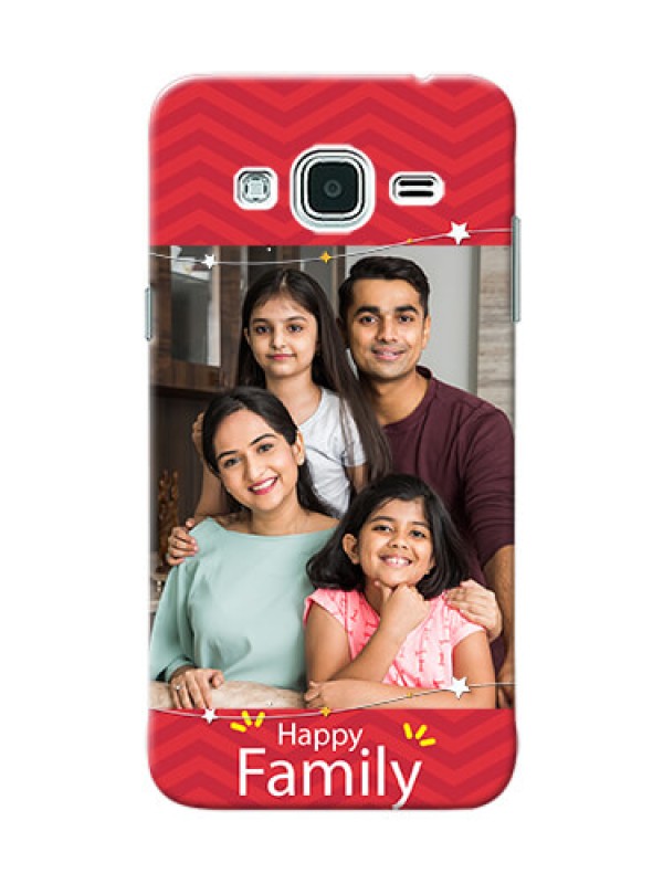 Custom Samsung Galaxy J3 happy family Design
