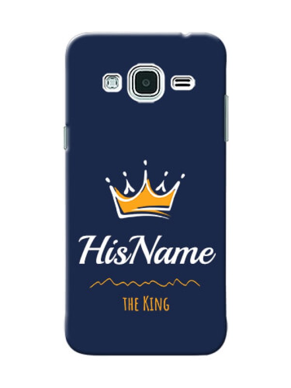 Custom Galaxy J3 King Phone Case with Name