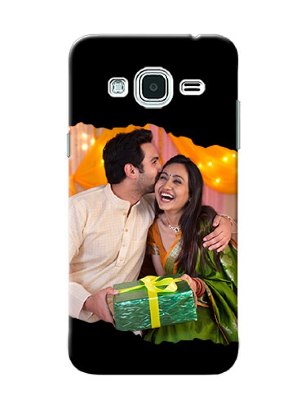Custom Galaxy J3 Custom Phone Covers: Tear-off Design