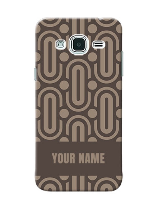 Custom Galaxy J3 Custom Phone Covers: Captivating Zero Pattern Design