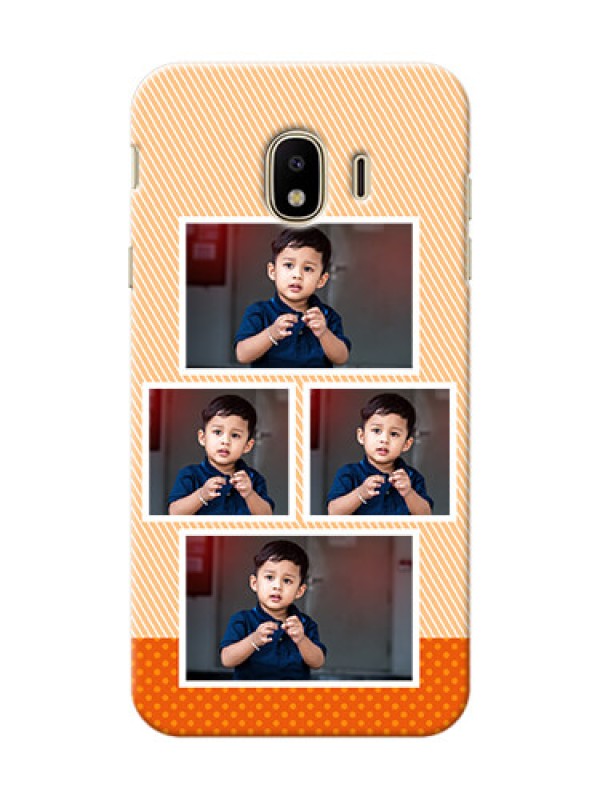 Custom Samsung Galaxy J4 (2018) Bulk Photos Upload Mobile Case  Design